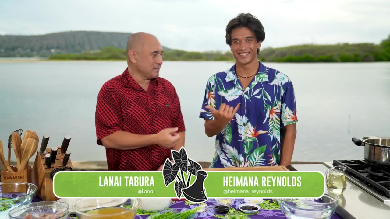 Cooking Hawaiian Style On Spectrum OC16   Ep16 004 Heimana Reynolds2 